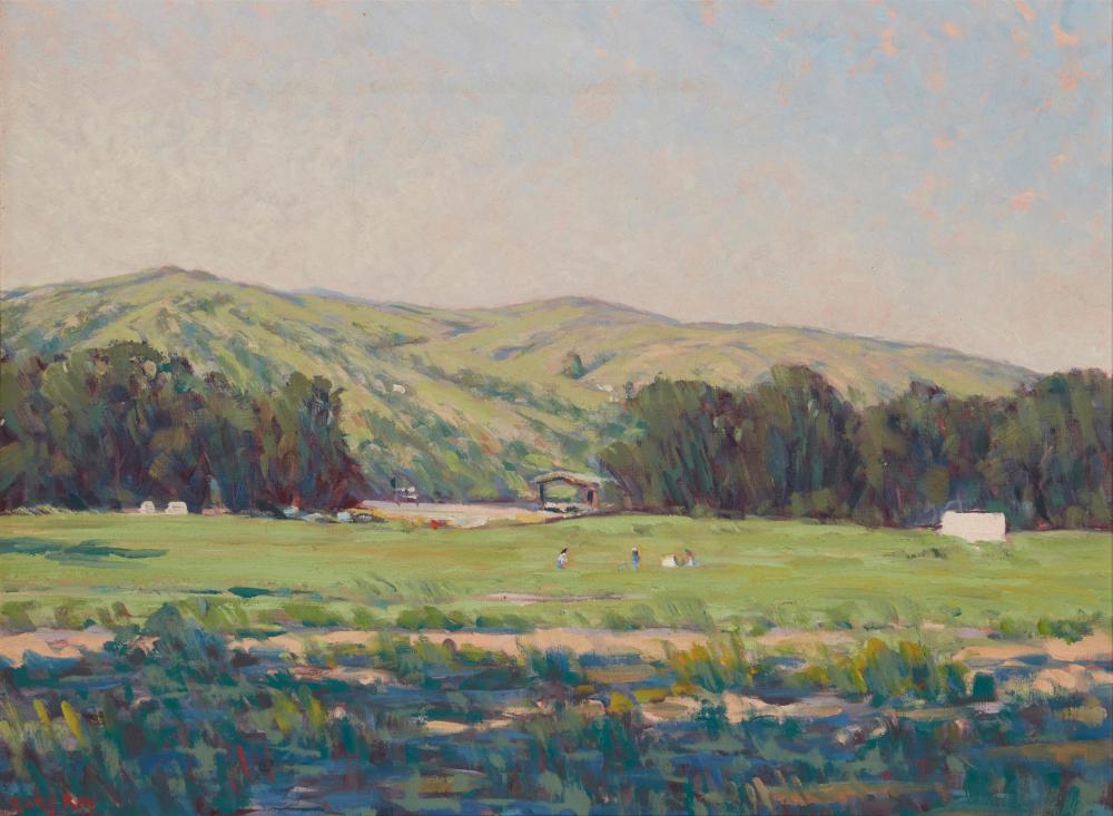 GARY RAY, (B. 1952), "VENTURA", OIL