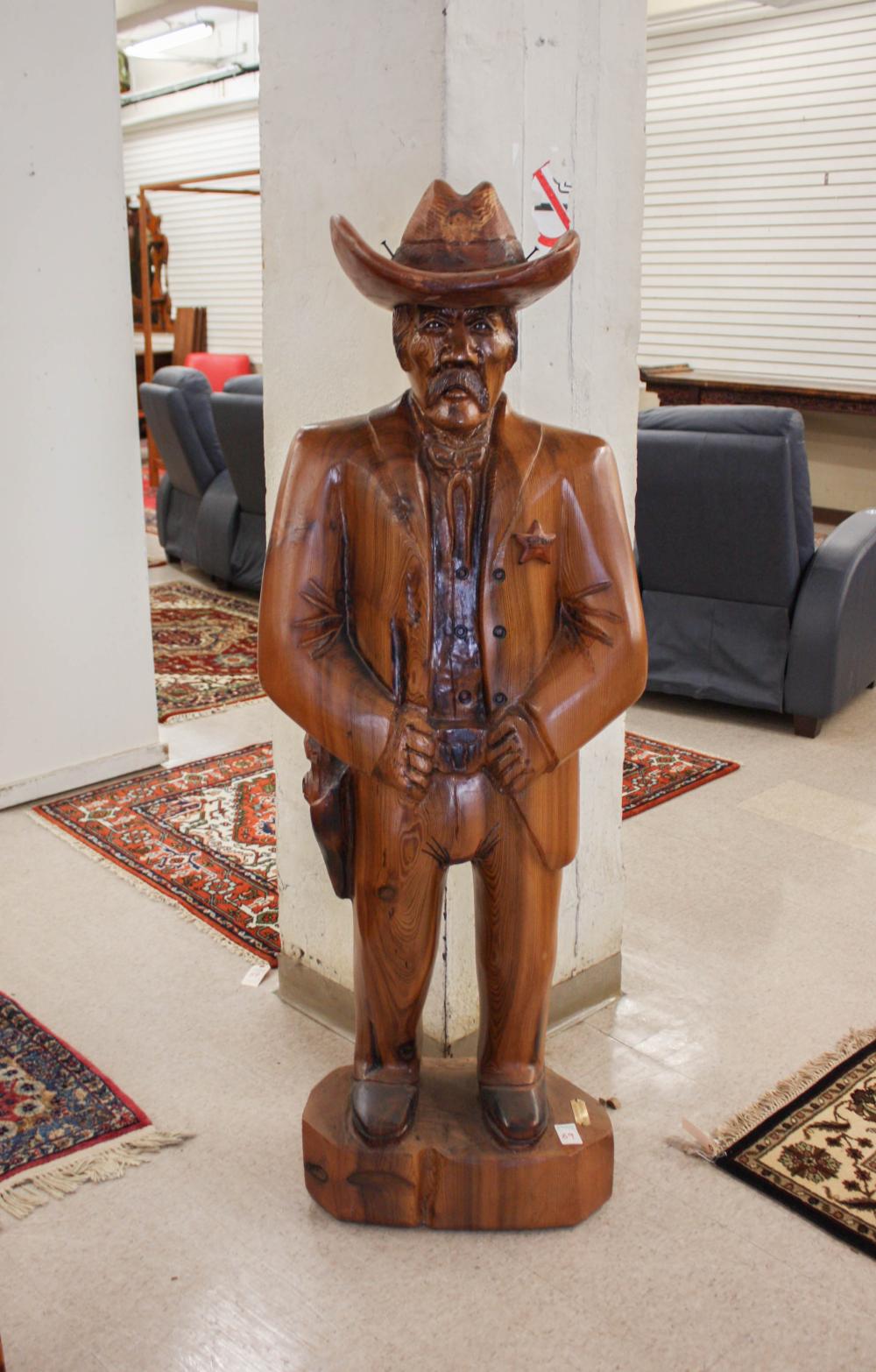 GARY THOMPSON CARVED WOOD