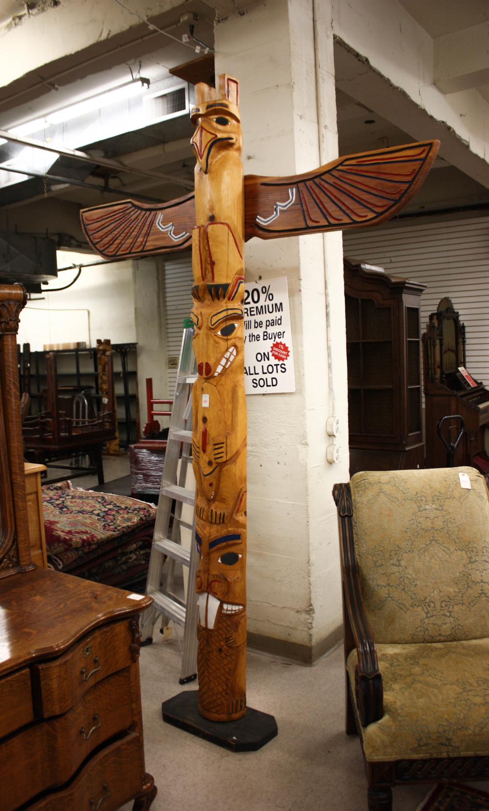 GARY THOMPSON TOTEM POLEGARY