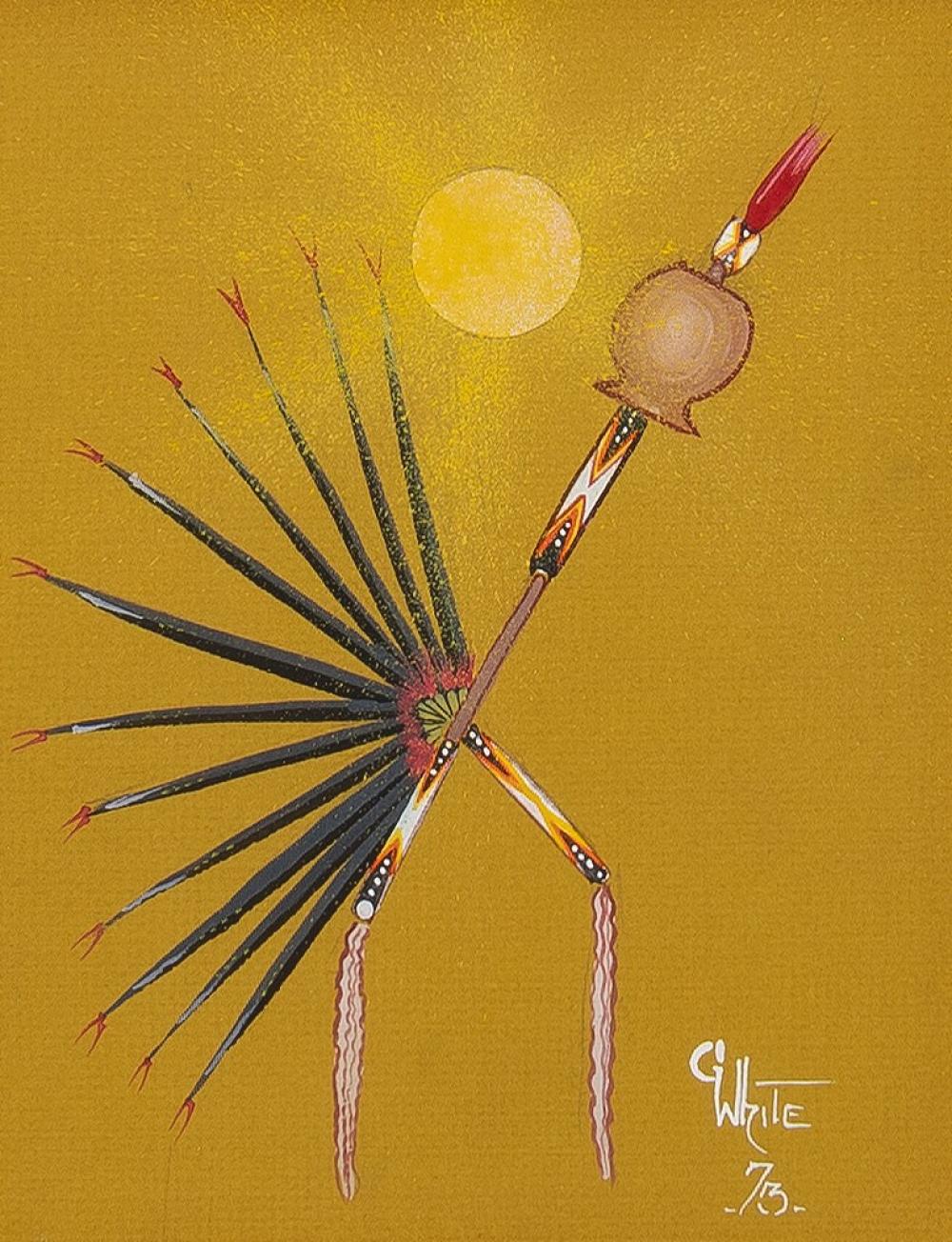 GARY WHITE (WHITE DEER), PEYOTE