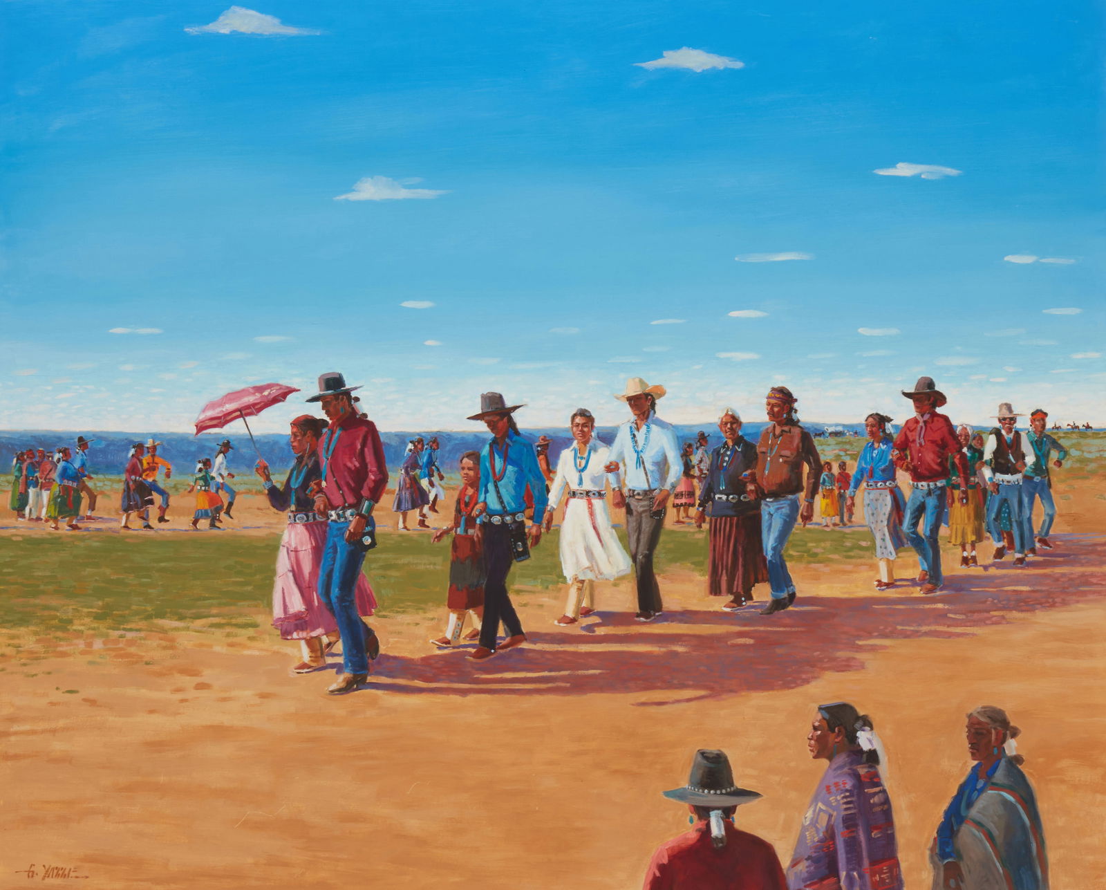 GARY YAZZIE (B. 1946, NAVAJO/DINE),