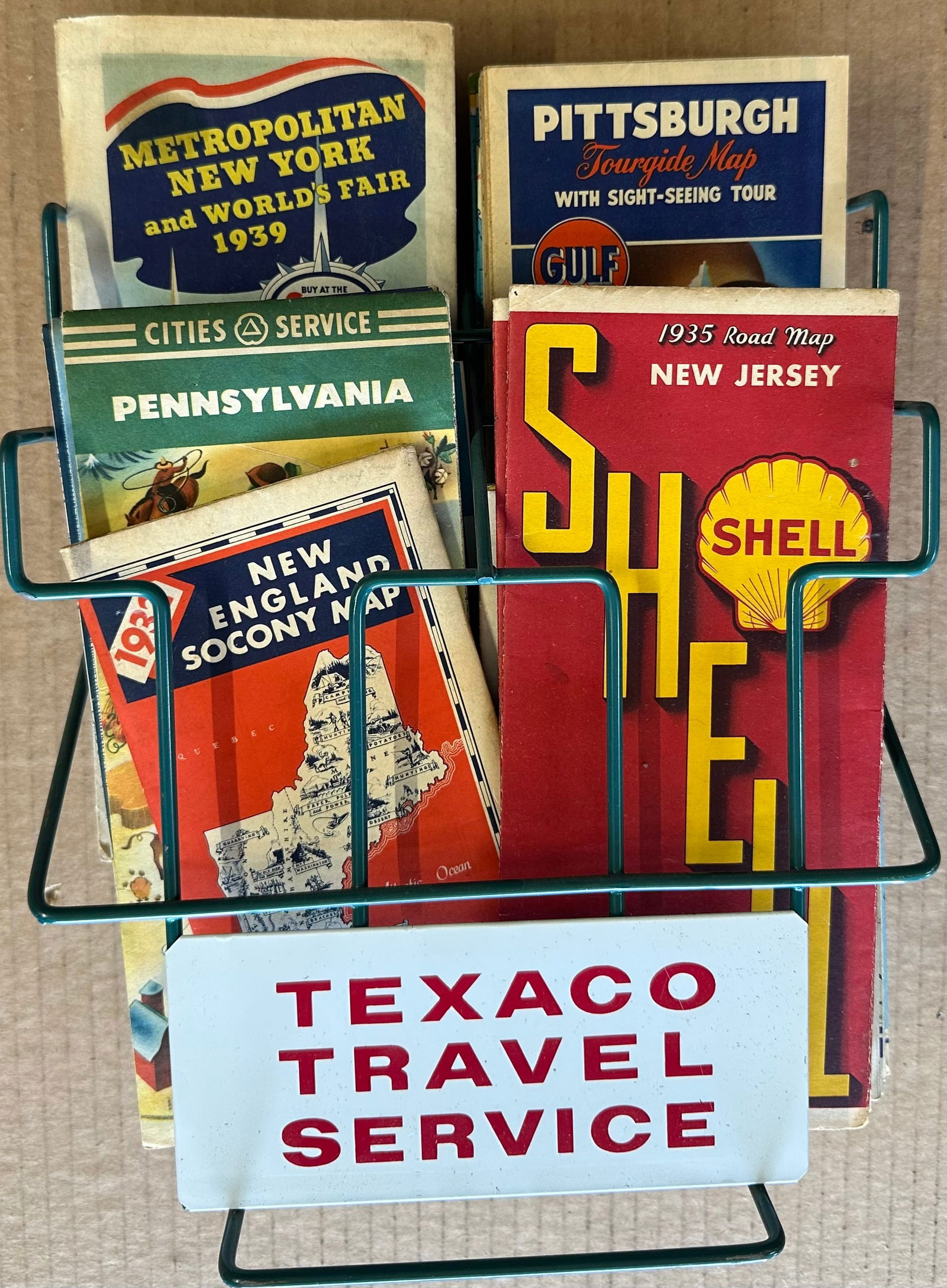 GAS STATION ITEMS - TEXACO SMALL