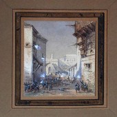 GASPARD GOBAUT WATERCOLOR OF B