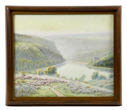 GASTON ANGLADE, "MORNING IN