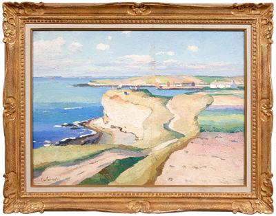 Gaston Balande painting (French,