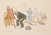 GASTON HOFFMANN COLORED ENGRAV