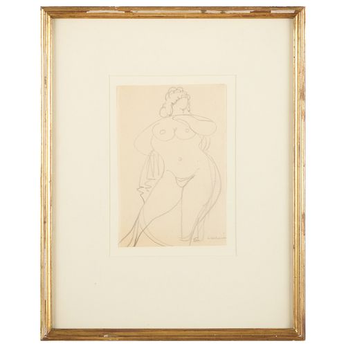 GASTON LACHAISE (1882-1935): NUDE