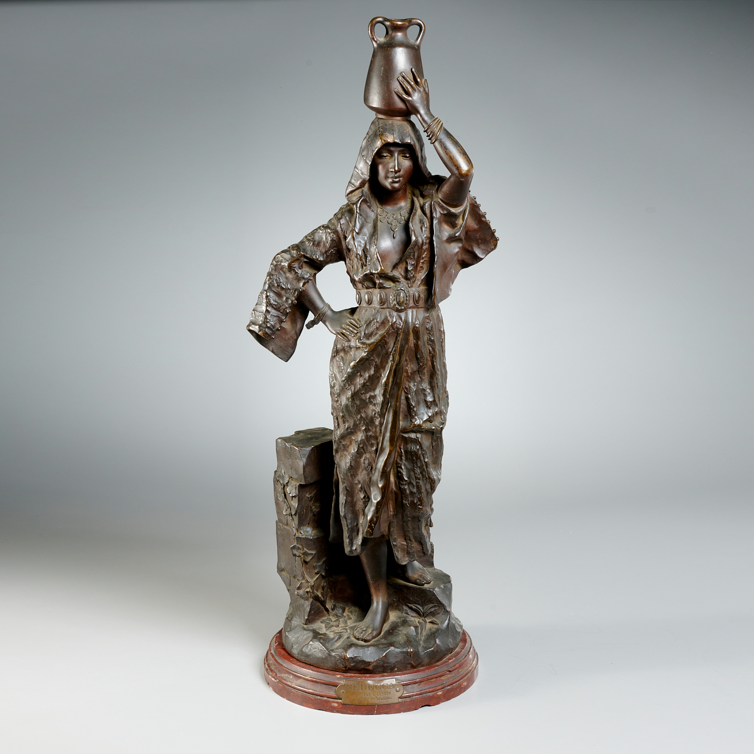 GASTON LEROUX (AFTER), BRONZE