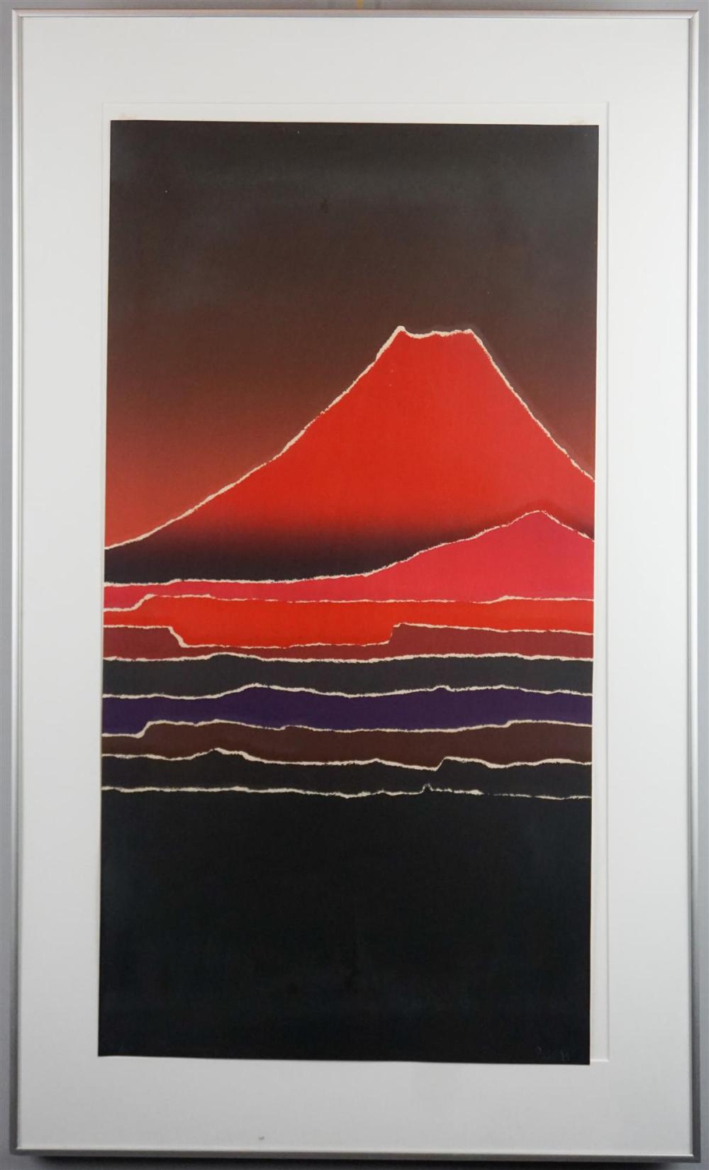 GASTON PETIT (1930-) MT. FUJI