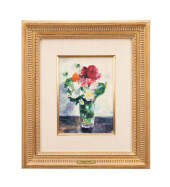 GASTON SABIRE STILL LIFE W/FLO