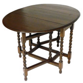 GATE-LEG DINING TABLE, 18TH C.