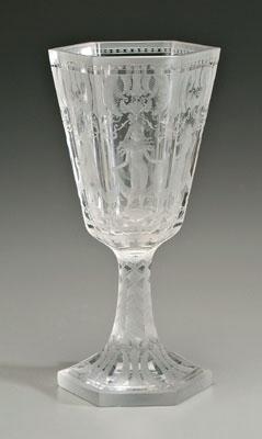 Gate Orrefors chalice, six