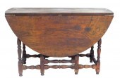 GATELEG DROP LEAF TABLE WITH D