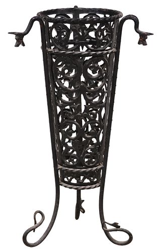 GAUDI STYLE WROUGHT IRON DRAGON