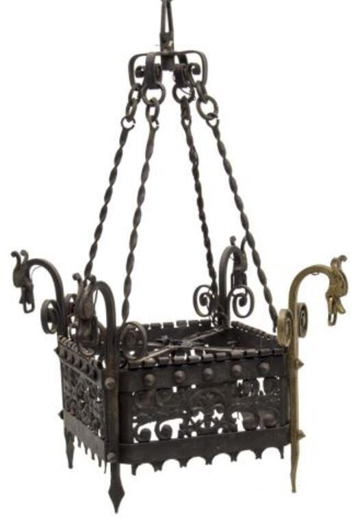 GAUDI STYLE WROUGHT IRON