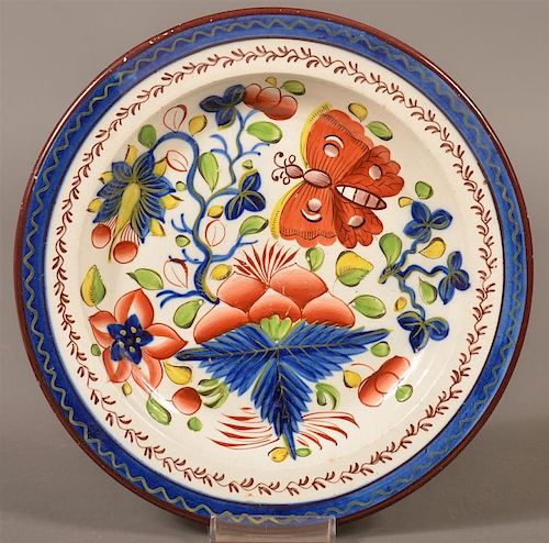 GAUDY DUTCH CHINA BUTTERFLY PATTERN