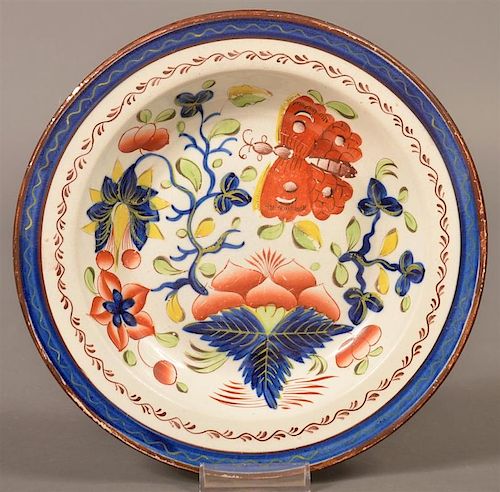 GAUDY DUTCH CHINA BUTTERFLY PATTERN