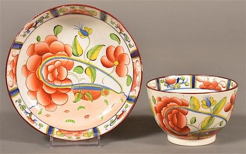 GAUDY DUTCH CHINA OYSTER PATTERN