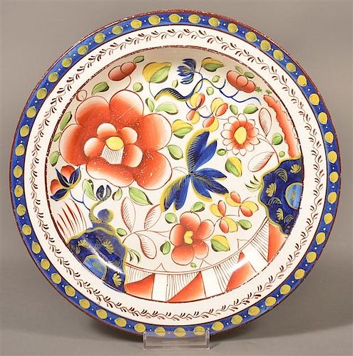 GAUDY DUTCH CHINA SINGLE ROSE