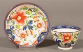 GAUDY DUTCH CHINA SINGLE ROSE