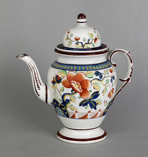 Gaudy Dutch single rose coffee