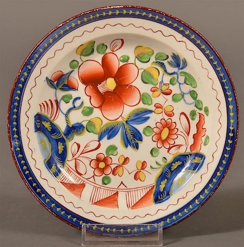 GAUDY DUTCH SINGLE ROSE PATTERN