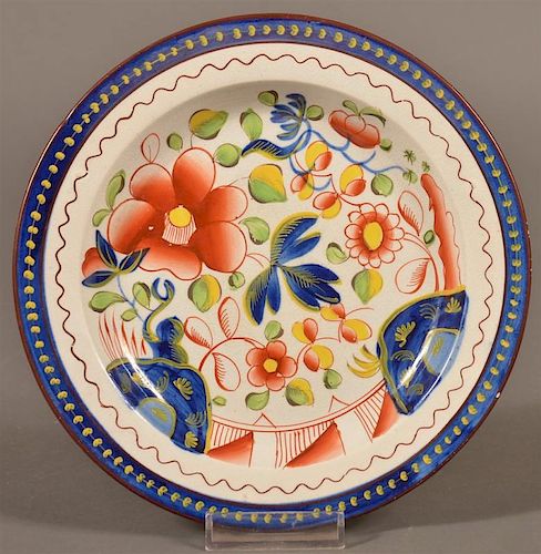 GAUDY DUTCH SINGLE ROSE PATTERN