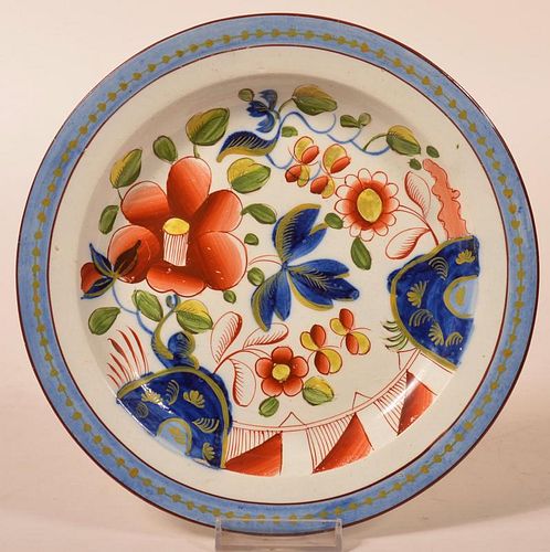 GAUDY DUTCH SINGLE ROSE PATTERN.