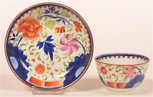 GAUDY DUTCH SOFT PASTE CUP AND