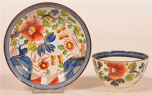 GAUDY DUTCH SOFT PASTE CUP AND