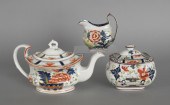 Gaudy Dutch teapot 19th c. in