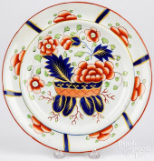 GAUDY DUTCH WAR BONNET PLATE,