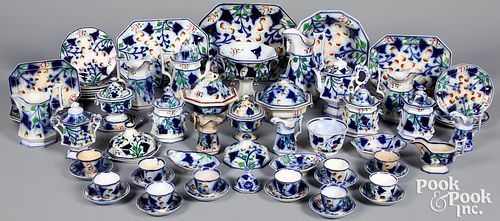 GAUDY WELSH STRAWBERRY DINNERWARE