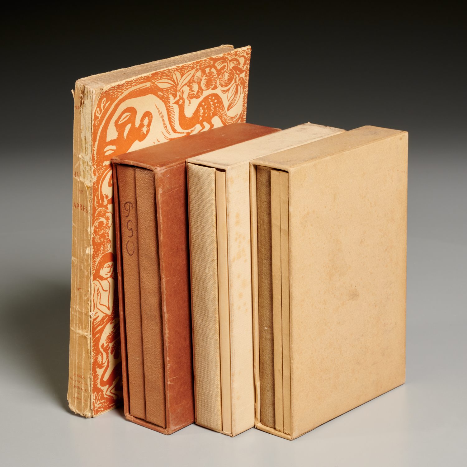 GAUGUIN, (4) VOLS, SKETCHBOOKS