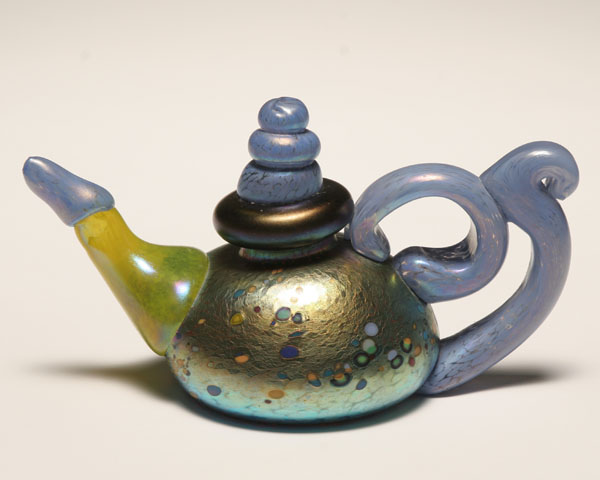 Gavin Heath blue iridescent