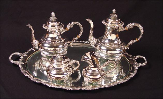 GAYER & KRAUSS 4 PIECE STERLING