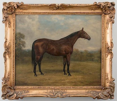 G.D. GILES OIL ON CANVAS,