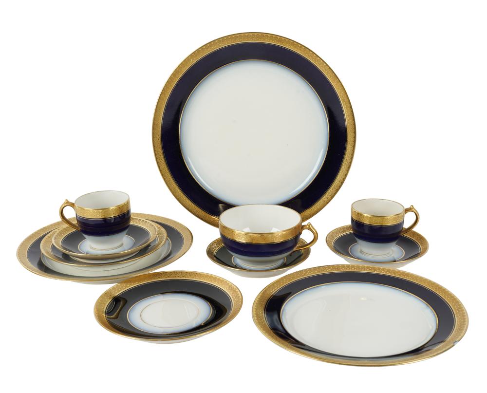 GDA LIMOGES PORCELAIN GILT