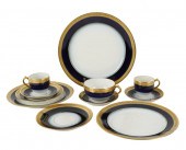 GDA LIMOGES PORCELAIN GILT OVE