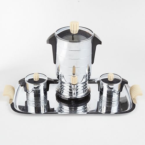 GE ART DECO CHROME BAKELITE