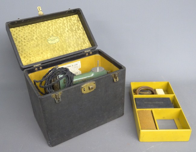 GE sewing machine in original case.