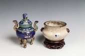 GE-TYPE AND CLOISONNE ENAMEL C