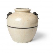 GE-TYPE CRACKLE-GLAZED 'TAOTIE