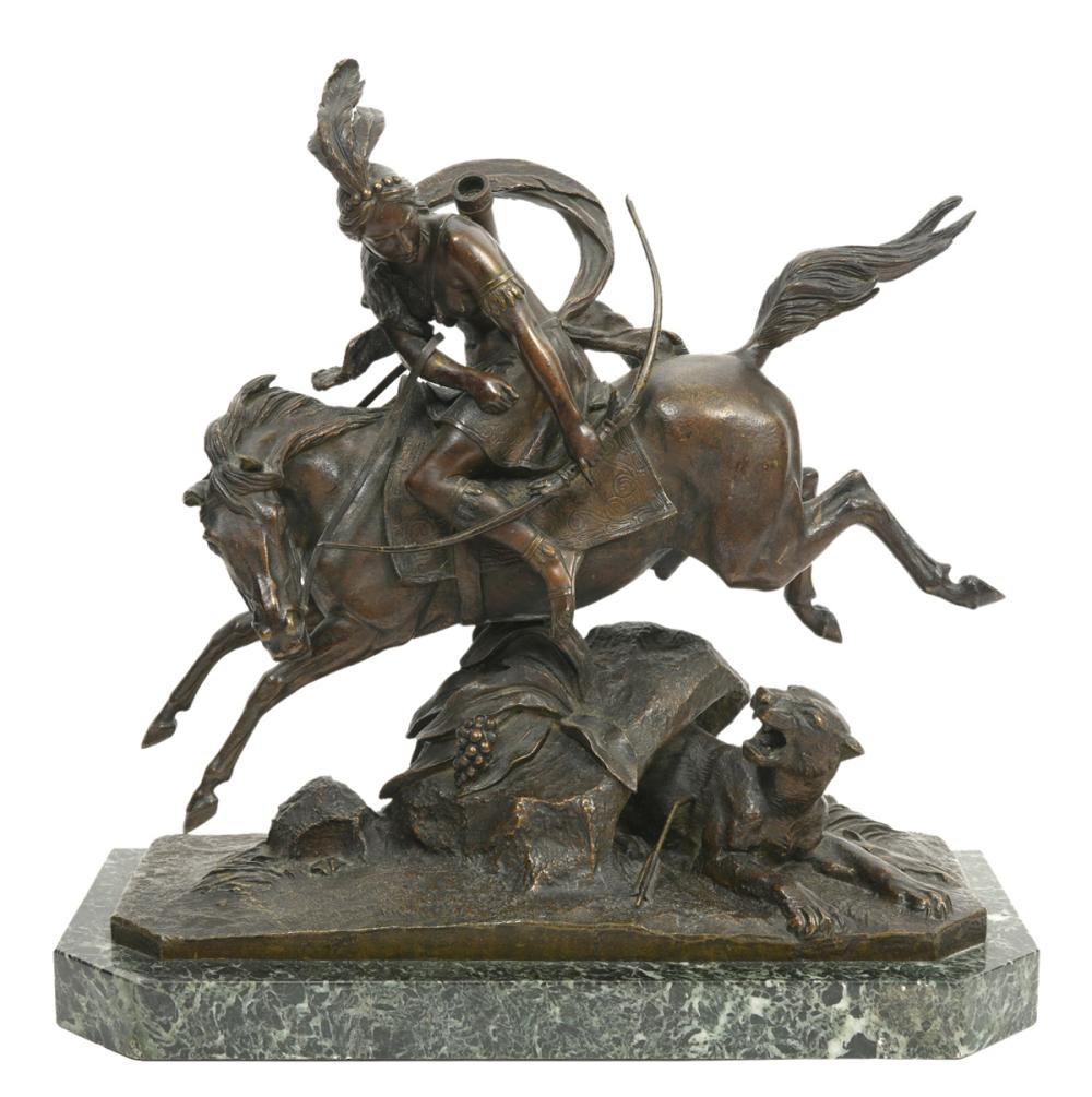GECHTER BRONZE SCULPTURE OF