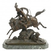 GECHTER BRONZE SCULPTURE OF IN