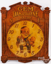 GEM DAMASKEENE RAZOR ADVERTISI