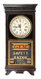GEM SAFETY RAZOR PENDULUM WALL