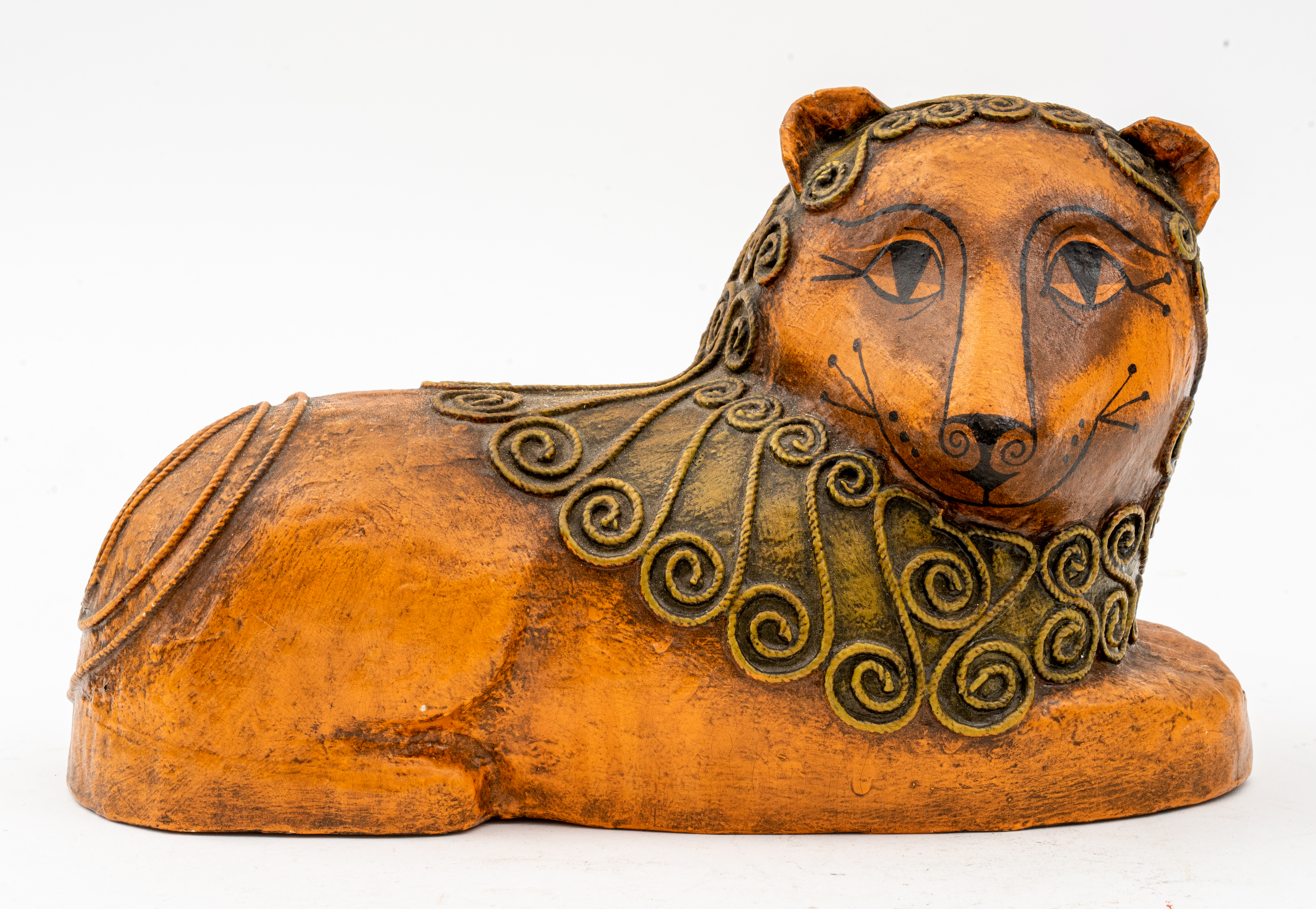 GEMMA TACCOGNA PAPIER MACHE LION