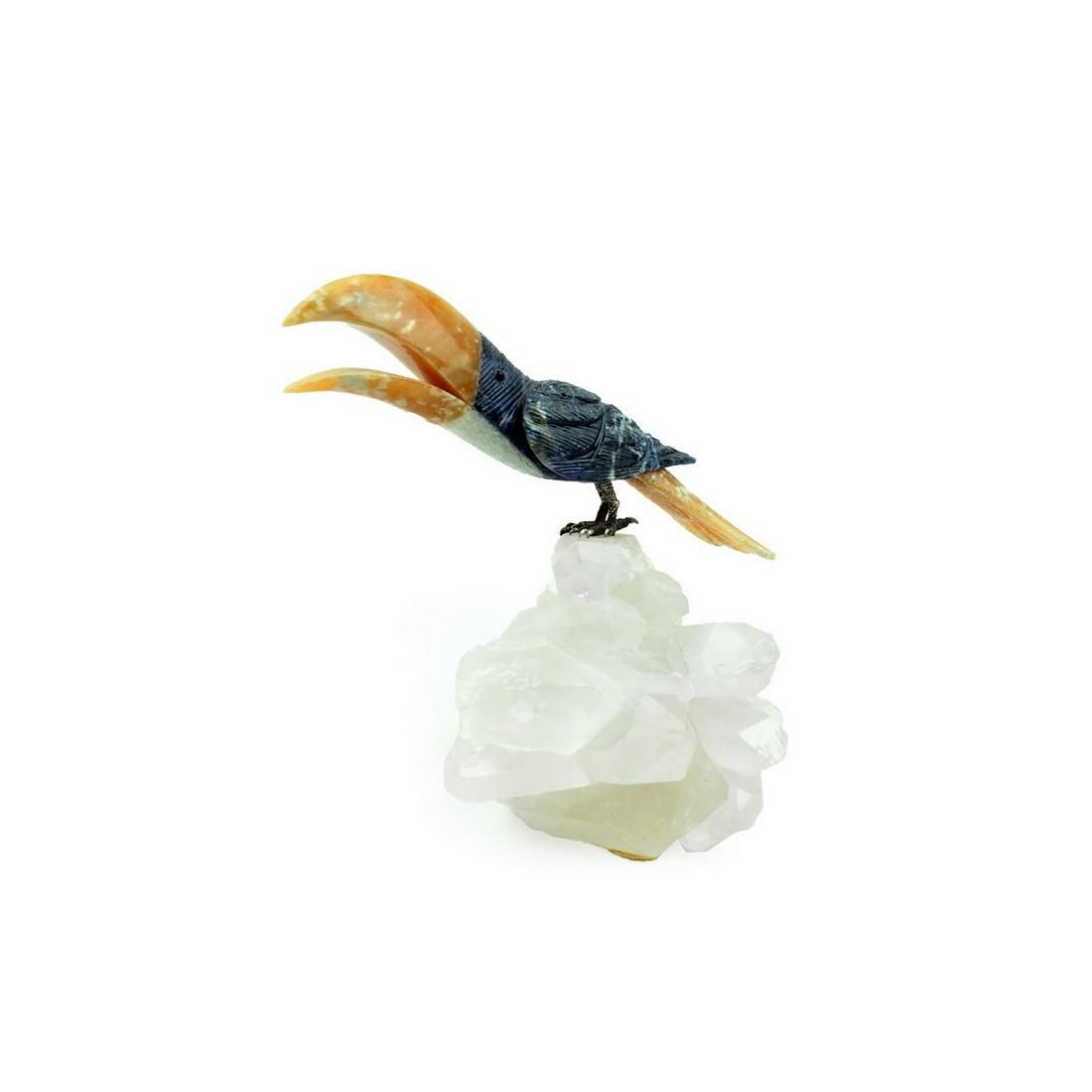 GEMSTONE TOUCAN FIGURINEVintage