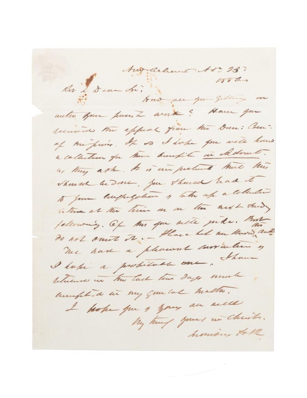 GEN LEONIDAS POLK HANDWRITTEN